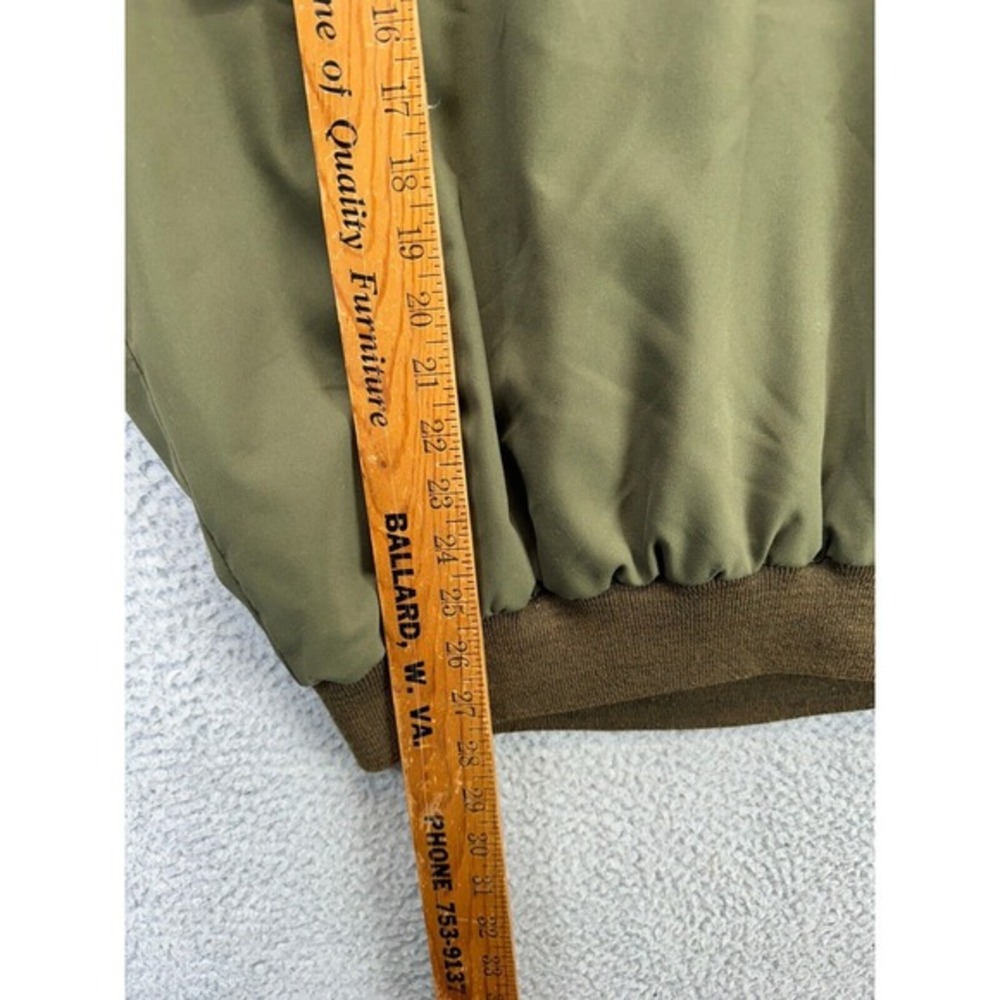 Sunderland Of Scotland Vest Mens XL Green V- Neck Golf Wind Stopper Made In USA - Picture 9 of 10